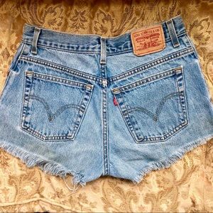 Levi’s 550 Fit Denim Shorts